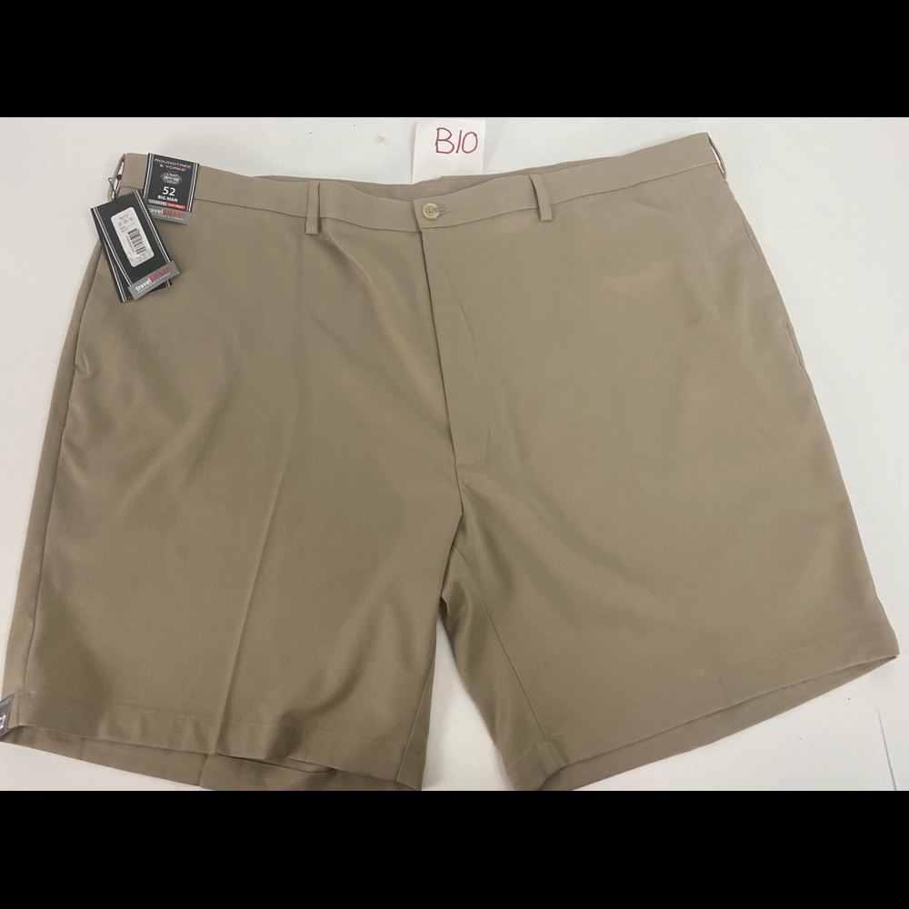 Roundtree Yorke Mens Shorts Sz 52 Travel Smart